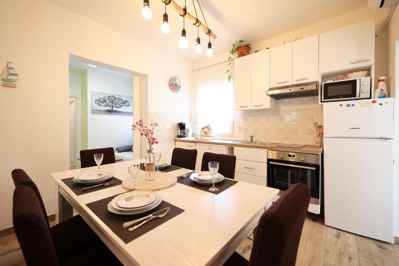 Apartment Rustica Zadar With Exclusive Use Of The Pool-Ground Floor Bagian luar foto