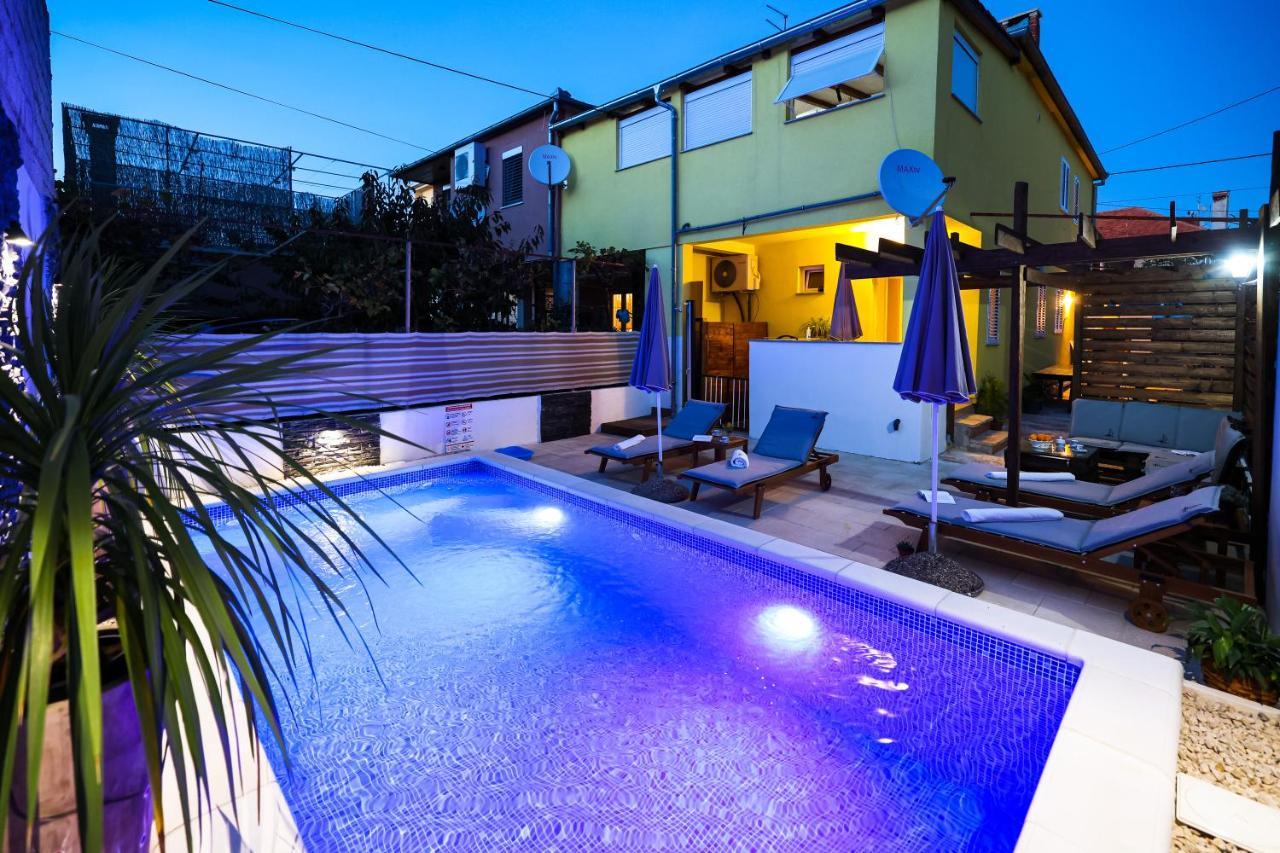 Apartment Rustica Zadar With Exclusive Use Of The Pool-Ground Floor Bagian luar foto