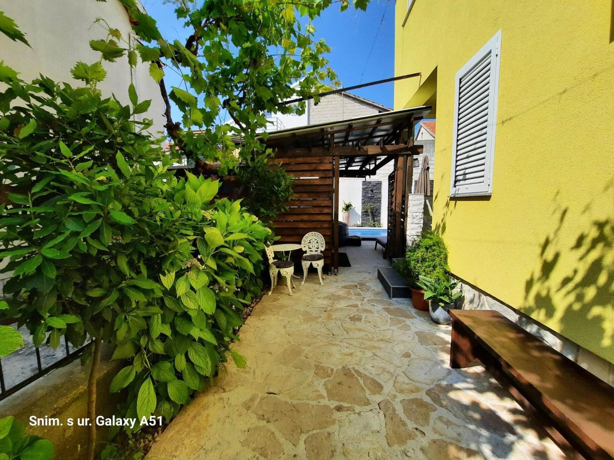 Apartment Rustica Zadar With Exclusive Use Of The Pool-Ground Floor Bagian luar foto